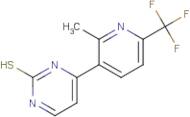 4-[2-Methyl-6-(trifluoromethyl)pyridin-3-yl]pyrimidine-2-thiol