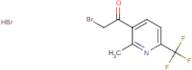 3-(Bromoacetyl)-2-methyl-6-(trifluoromethyl)pyridine hydrobromide