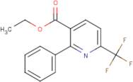 2-Phenyl-6-trifluoromethyl-nicotinic acid ethyl ester