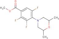 Methyl 4-(2,6-dimethylmorpholin-4-yl)-2,3,5-trifluorobenzoate