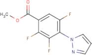 Methyl 2,3,5-trifluoro-4-(1H-pyrazol-1-yl)benzoate