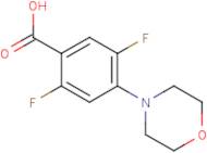 2,5-Difluoro-4-morpholin-4-ylbenzoic acid