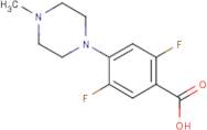 2,5-Difluoro-4-(4-methylpiperazin-1-yl)benzoic acid