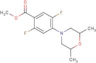 Methyl 4-(2,6-dimethylmorpholin-4-yl)-2,5-difluorobenzoate