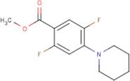 Methyl 2,5-difluoro-4-piperidin-1-ylbenzoate