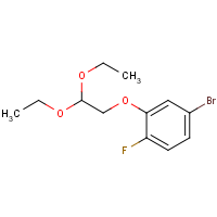 4-Bromo-2-(2,2-diethoxyethoxy)-1-fluorobenzene