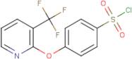4-{[3-(Trifluoromethyl)pyridin-2-yl]oxy}benzenesulphonyl chloride