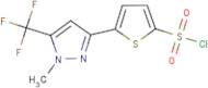 5-[1-Methyl-5-(trifluoromethyl)-1H-pyrazol-3-yl]thiophene-2-sulphonyl chloride