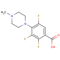 2,3,5-Trifluoro-4-(4-methylpiperazin-1-yl)benzoic acid