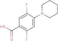 2,5-Difluoro-4-piperidin-1-ylbenzoic acid