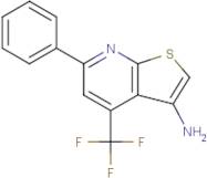 6-Phenyl-4-(trifluoromethyl)thieno[2,3-b]pyridin-3-amine