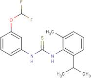 N-[3-(Difluoromethoxy)phenyl]-N'-(2-isopropyl-6-methylphenyl)thiourea