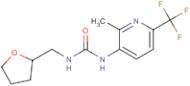 N-[2-Methyl-6-(trifluoromethyl)pyridin-3-yl]-N'-(tetrahydrofuran-2-ylmethyl)urea