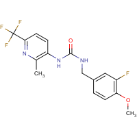 N-(3-Fluoro-4-methoxybenzyl)-N'-[2-methyl-6-(trifluoromethyl)pyridin-3-yl]urea