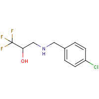 3-[(4-Chlorobenzyl)amino]-1,1,1-trifluoropropan-2-ol