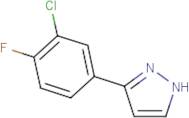 3-(3-Chloro-4-fluorophenyl)-1H-pyrazole