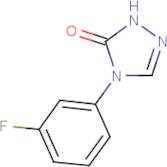 4-(3-Fluorophenyl)-2,4-dihydro-3H-1,2,4-triazol-3-one