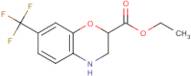 Ethyl 7-(trifluoromethyl)-3,4-dihydro-2H-1,4-benzoxazine-2-carboxylate