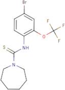 N-[4-Bromo-2-(trifluoromethoxy)phenyl]azepane-1-carbothioamide