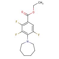 Ethyl 4-azepan-1-yl-2,3,5-trifluorobenzoate