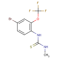 N-[4-Bromo-2-(trifluoromethoxy)phenyl]-N'-methylthiourea