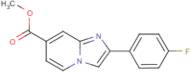 Methyl 2-(4-fluorophenyl)imidazo[1,2-a]pyridine-7-carboxylate