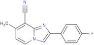 2-(4-Fluorophenyl)-7-methylimidazo[1,2-a]pyridine-8-carbonitrile