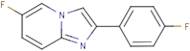 6-Fluoro-2-(4-fluorophenyl)imidazo[1,2-a]pyridine