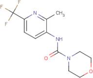 N-[2-Methyl-6-(trifluoromethyl)pyridin-3-yl]morpholine-4-carboxamide