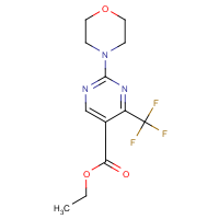 Ethyl 2-morpholin-4-yl-4-(trifluoromethyl)pyrimidine-5-carboxylate