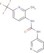 N-[2-Methyl-6-(trifluoromethyl)pyridin-3-yl]-N'-pyridin-3-ylurea