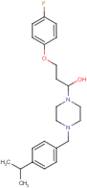 1-[4-(4-Isopropylbenzyl)piperazin-1-yl]-3-(4-fluorophenoxy)propan-1-ol