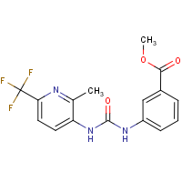 Methyl 3-[({[2-methyl-6-(trifluoromethyl)pyridin-3-yl]amino}carbonyl)amino]benzoate