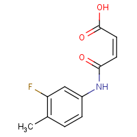 (2Z)-4-[(3-Fluoro-4-methylphenyl)amino]-4-oxobut-2-enoic acid