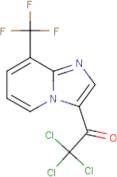 2,2,2-Trichloro-1-[8-(trifluoromethyl)imidazo[1,2-a]pyridin-3-yl]ethanone