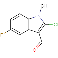 2-Chloro-5-fluoro-1-methyl-1H-indole-3-carbaldehyde