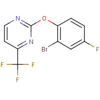 2-(2-Bromo-4-fluorophenoxy)-4-(trifluoromethyl)pyrimidine