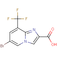 6-Bromo-8-(trifluoromethyl)imidazo[1,2-a]pyridine-2-carboxylic acid