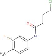 4-Chloro-N-(3-fluoro-4-methylphenyl)butanamide