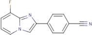 4-(8-Fluoroimidazo[1,2-a]pyridin-2-yl)benzonitrile