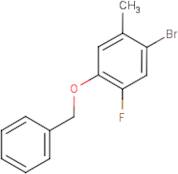 1-(Benzyloxy)-4-bromo-2-fluoro-5-methylbenzene