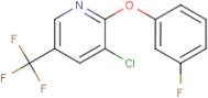 3-Chloro-2-(3-fluorophenoxy)-5-(trifluoromethyl)pyridine