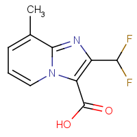 2-(Difluoromethyl)-8-methyl-2-imidazo[1,2-a]pyridine-3-carboxylic acid