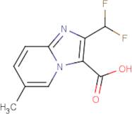 2-(Difluoromethyl)-6-methylimidazo[1,2-a]pyridine-3-carboxylic acid