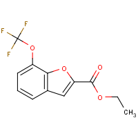 Ethyl 7-(trifluoromethoxy)-1-benzofuran-2-carboxylate