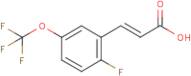 2-Fluoro-5-(trifluoromethoxy)cinnamic acid