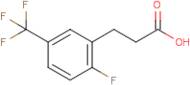 3-[2-Fluoro-5-(trifluoromethyl)phenyl]propanoic acid