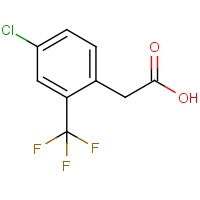 4-Chloro-2-(trifluoromethyl)phenylacetic acid