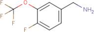 4-Fluoro-3-(trifluoromethoxy)benzylamine