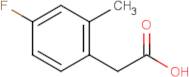 4-Fluoro-2-methylphenylacetic acid